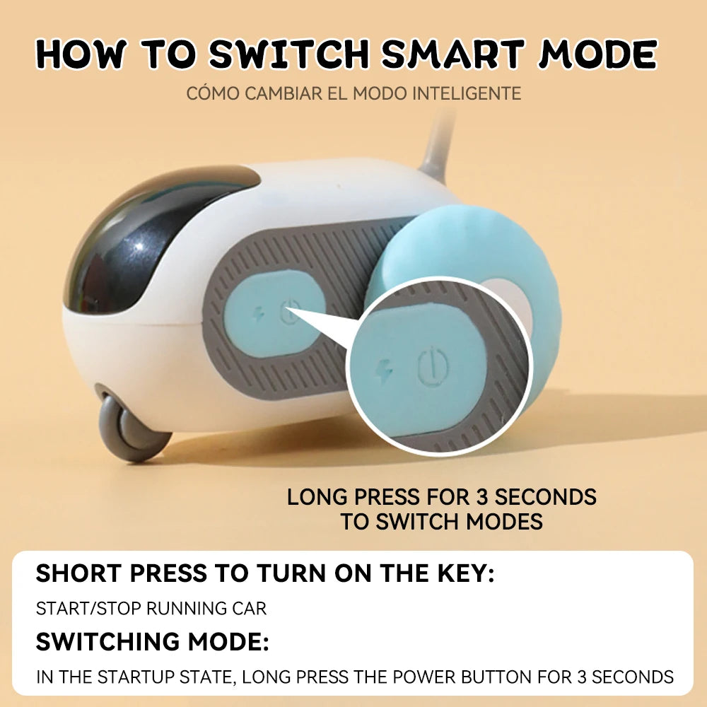 Cyber Mouse - Interactive Cat Toy (best for indoor cats)